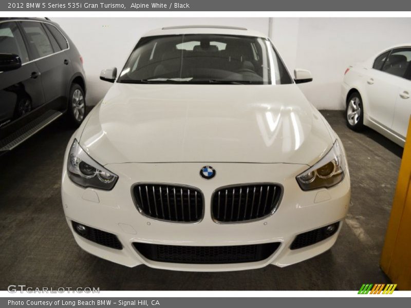 Alpine White / Black 2012 BMW 5 Series 535i Gran Turismo
