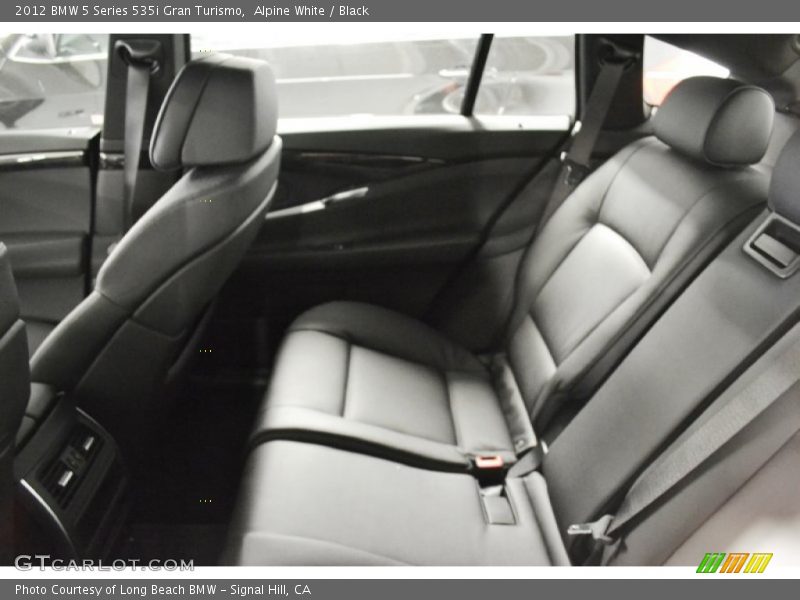Alpine White / Black 2012 BMW 5 Series 535i Gran Turismo