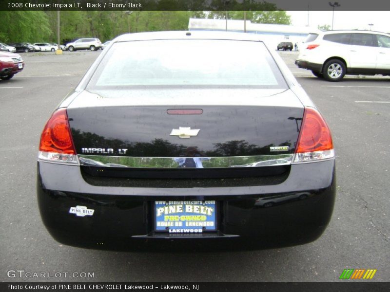 Black / Ebony Black 2008 Chevrolet Impala LT