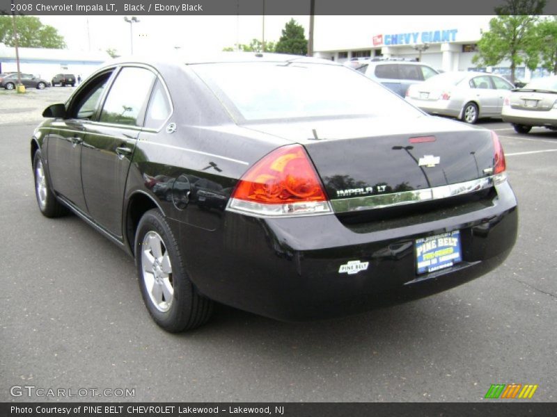 Black / Ebony Black 2008 Chevrolet Impala LT