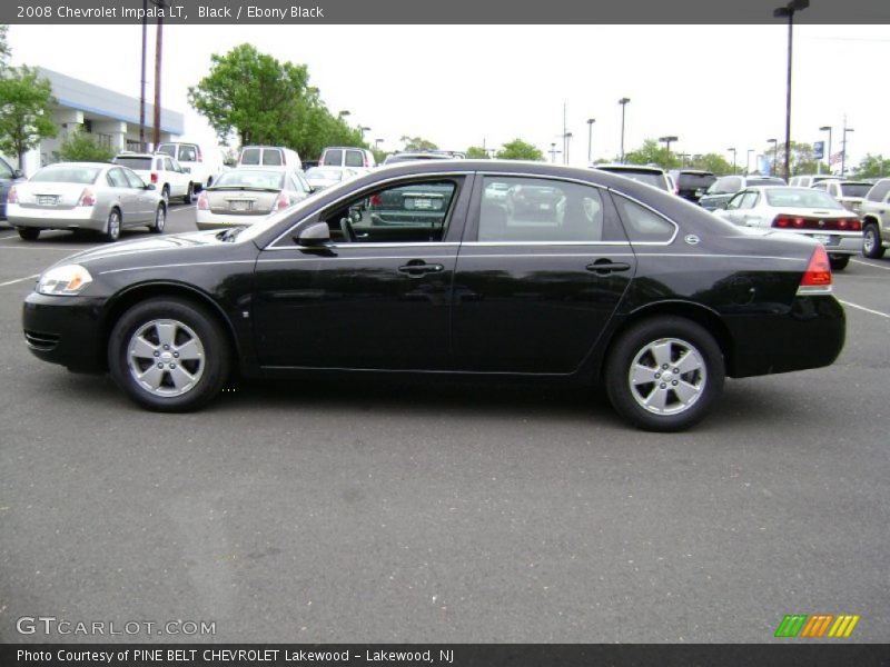 Black / Ebony Black 2008 Chevrolet Impala LT