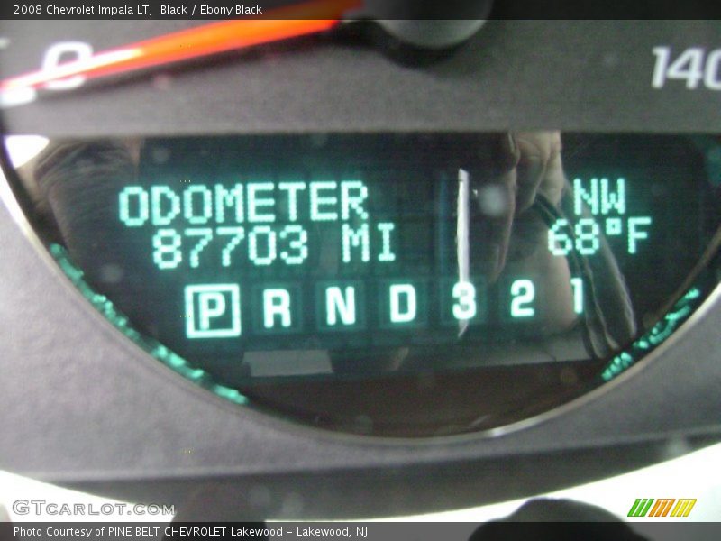 Black / Ebony Black 2008 Chevrolet Impala LT