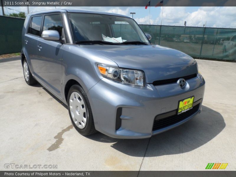 Stingray Metallic / Gray 2011 Scion xB