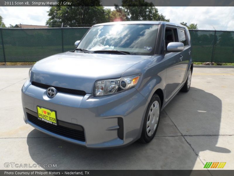 Stingray Metallic / Gray 2011 Scion xB