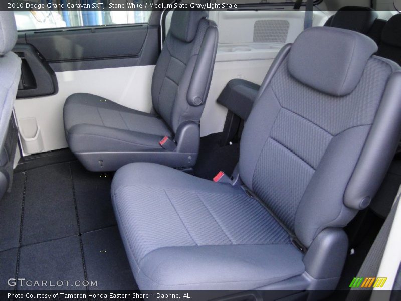 Stone White / Medium Slate Gray/Light Shale 2010 Dodge Grand Caravan SXT