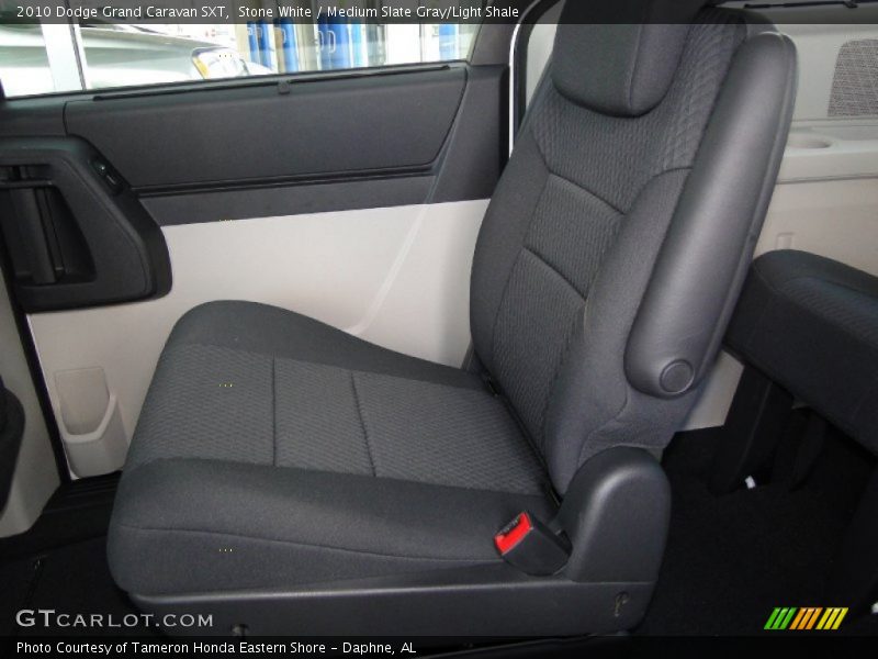 Stone White / Medium Slate Gray/Light Shale 2010 Dodge Grand Caravan SXT
