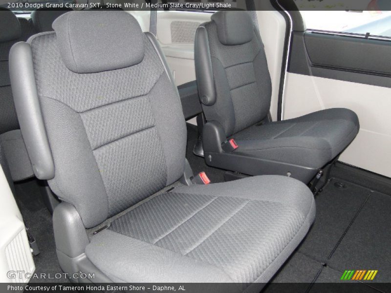 Stone White / Medium Slate Gray/Light Shale 2010 Dodge Grand Caravan SXT