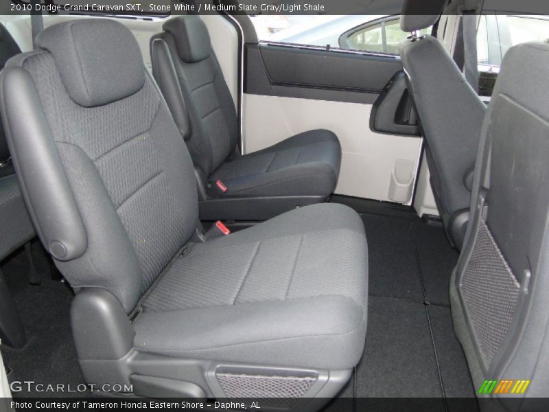 Stone White / Medium Slate Gray/Light Shale 2010 Dodge Grand Caravan SXT