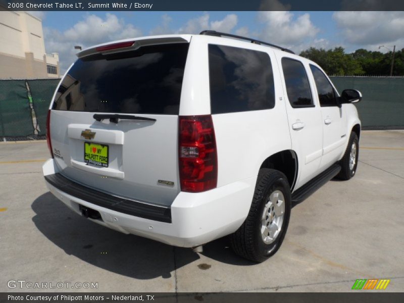 Summit White / Ebony 2008 Chevrolet Tahoe LT