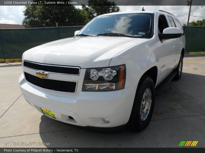 Summit White / Ebony 2008 Chevrolet Tahoe LT
