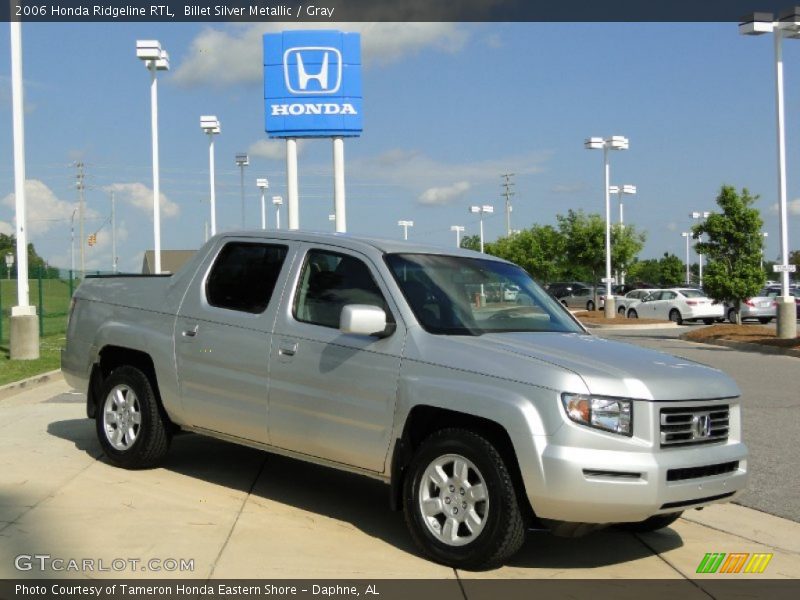 Billet Silver Metallic / Gray 2006 Honda Ridgeline RTL