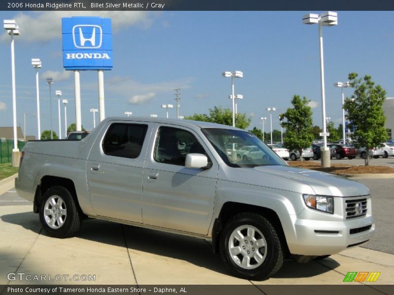 Billet Silver Metallic / Gray 2006 Honda Ridgeline RTL