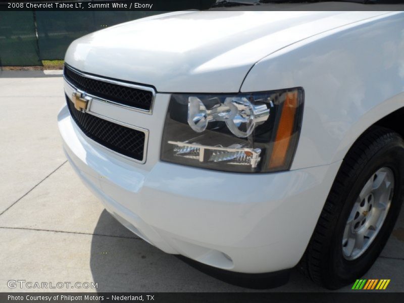 Summit White / Ebony 2008 Chevrolet Tahoe LT