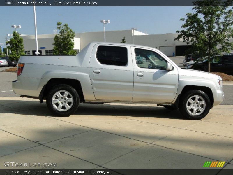 Billet Silver Metallic / Gray 2006 Honda Ridgeline RTL