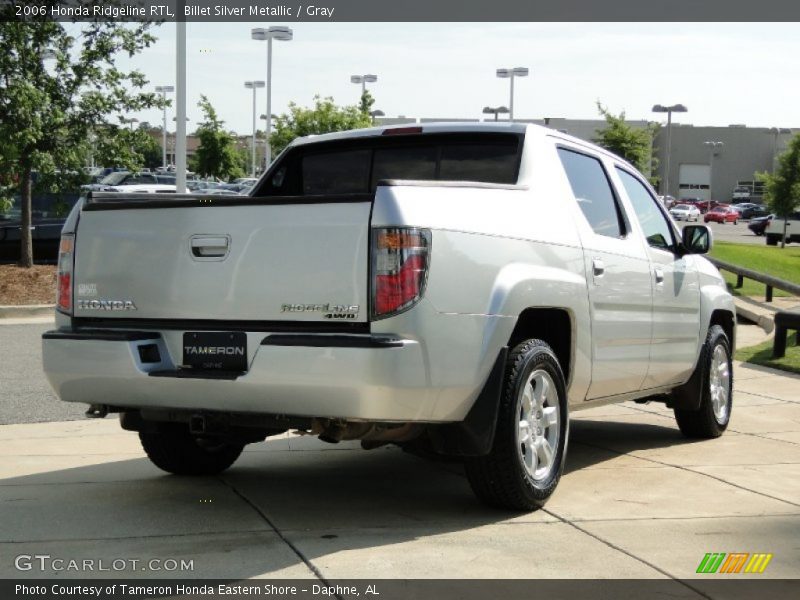 Billet Silver Metallic / Gray 2006 Honda Ridgeline RTL