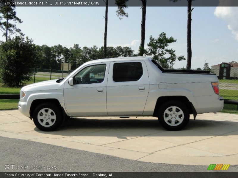 Billet Silver Metallic / Gray 2006 Honda Ridgeline RTL