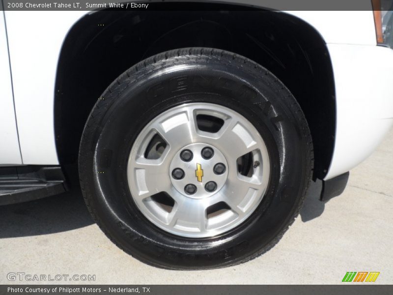 Summit White / Ebony 2008 Chevrolet Tahoe LT