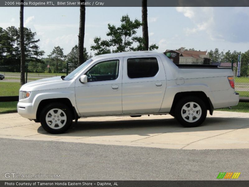 Billet Silver Metallic / Gray 2006 Honda Ridgeline RTL