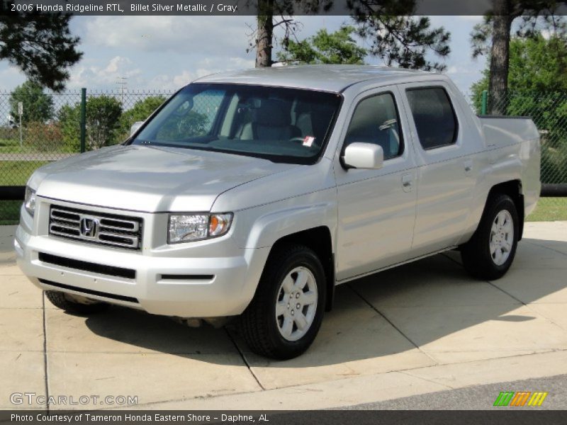 Billet Silver Metallic / Gray 2006 Honda Ridgeline RTL