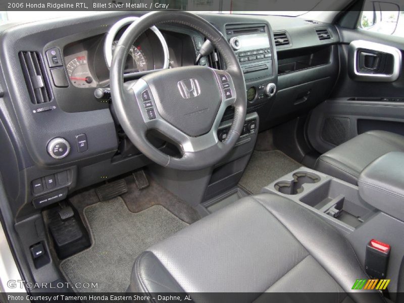 Billet Silver Metallic / Gray 2006 Honda Ridgeline RTL