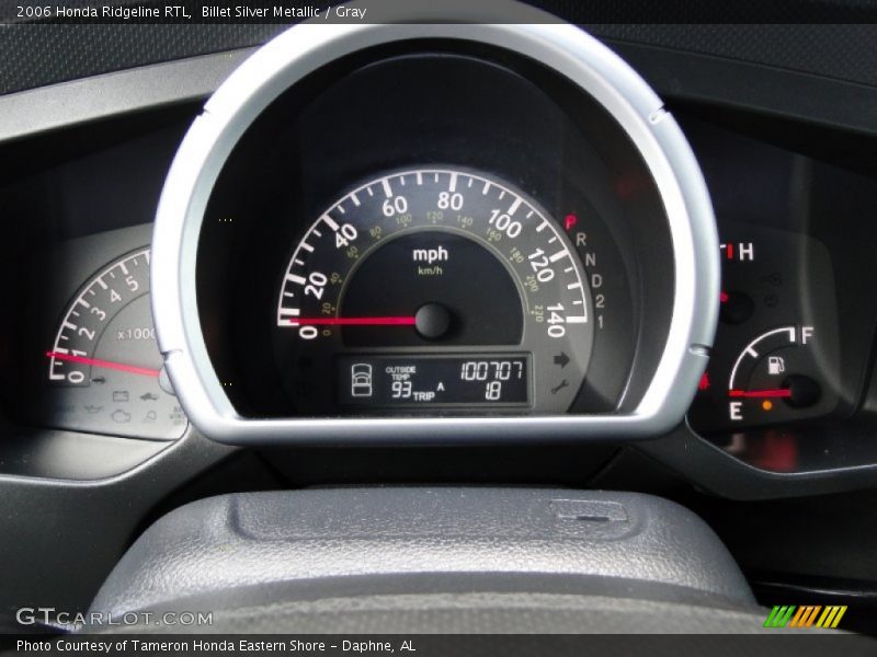 Billet Silver Metallic / Gray 2006 Honda Ridgeline RTL