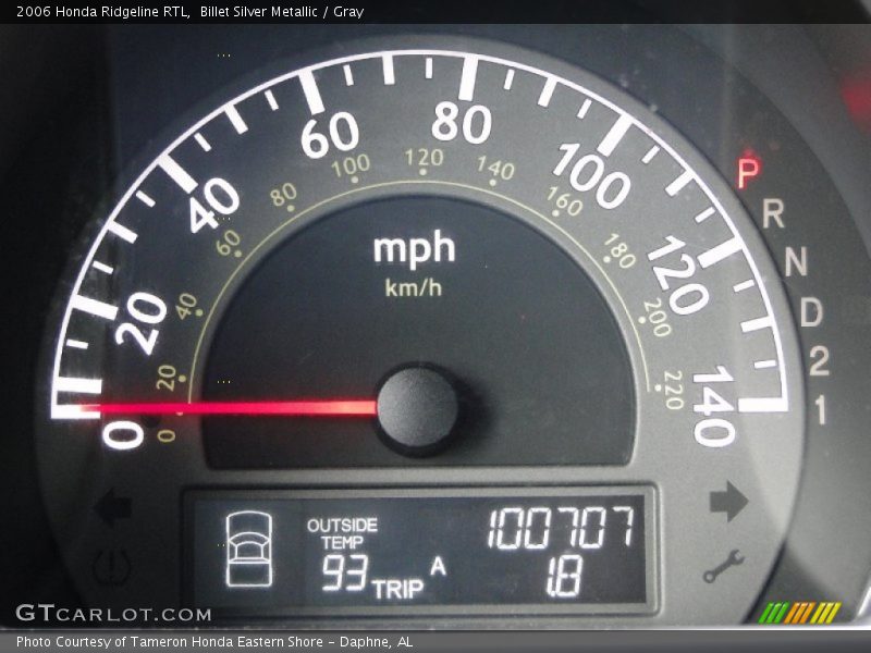 Billet Silver Metallic / Gray 2006 Honda Ridgeline RTL