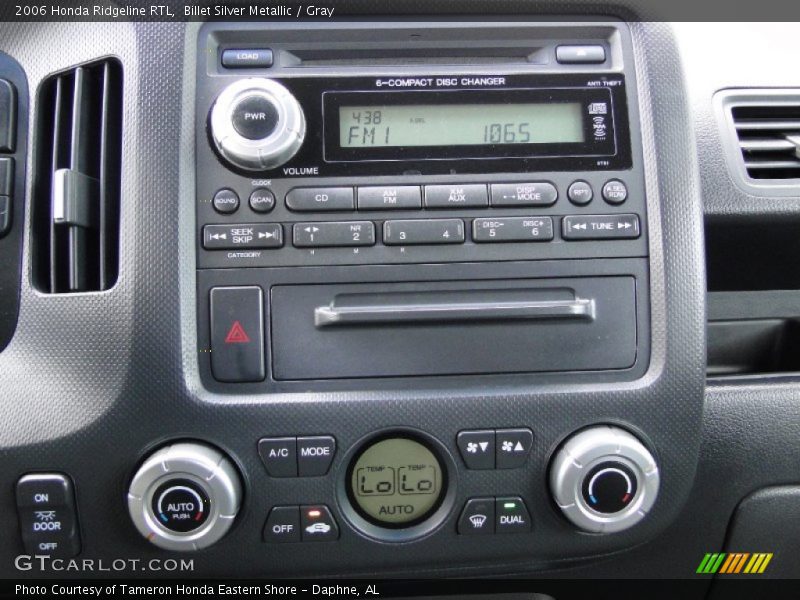 Billet Silver Metallic / Gray 2006 Honda Ridgeline RTL