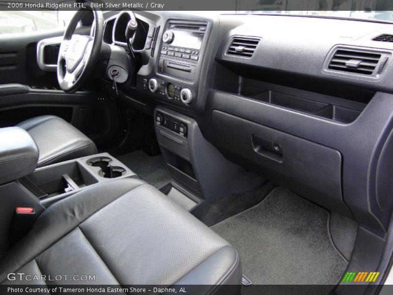 Billet Silver Metallic / Gray 2006 Honda Ridgeline RTL