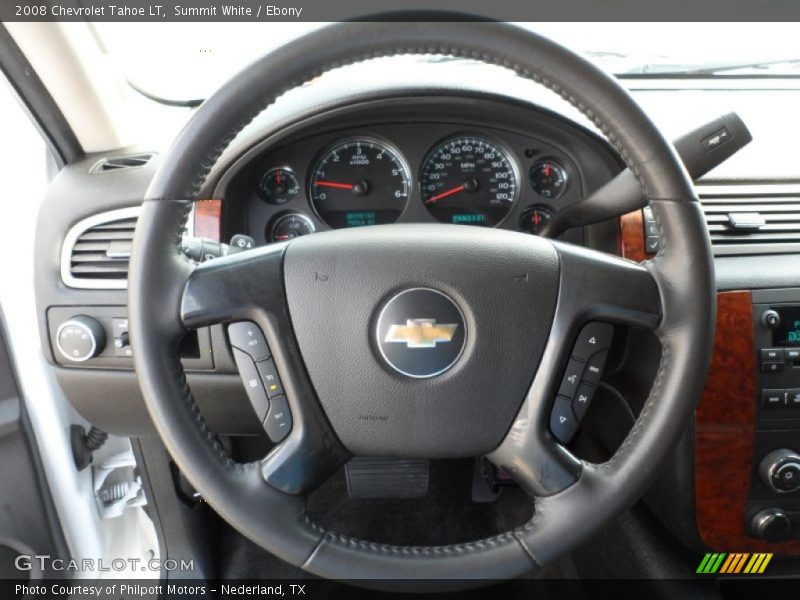 Summit White / Ebony 2008 Chevrolet Tahoe LT