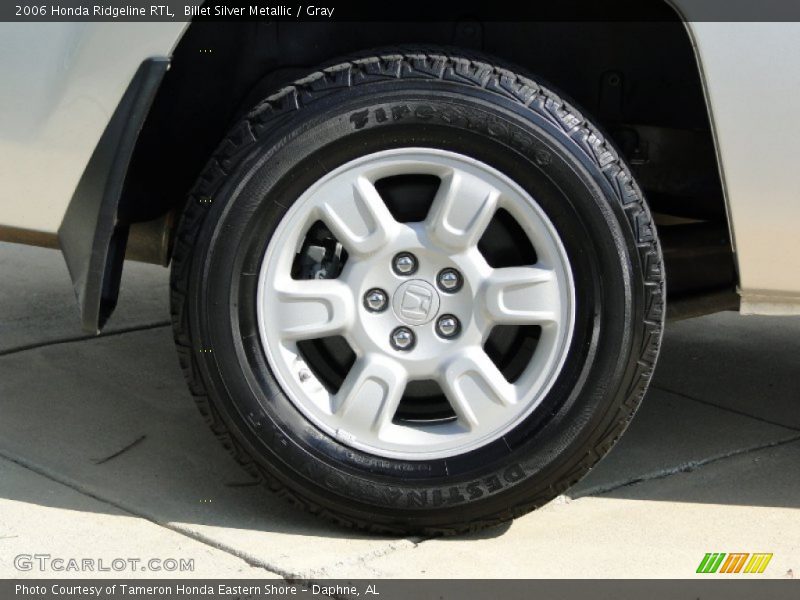 Billet Silver Metallic / Gray 2006 Honda Ridgeline RTL