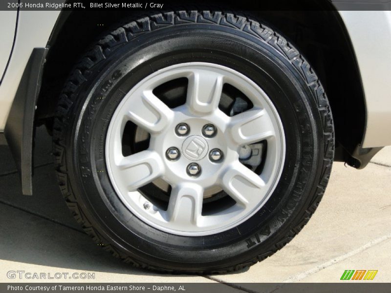 Billet Silver Metallic / Gray 2006 Honda Ridgeline RTL