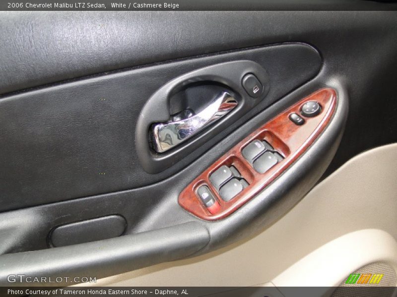 White / Cashmere Beige 2006 Chevrolet Malibu LTZ Sedan