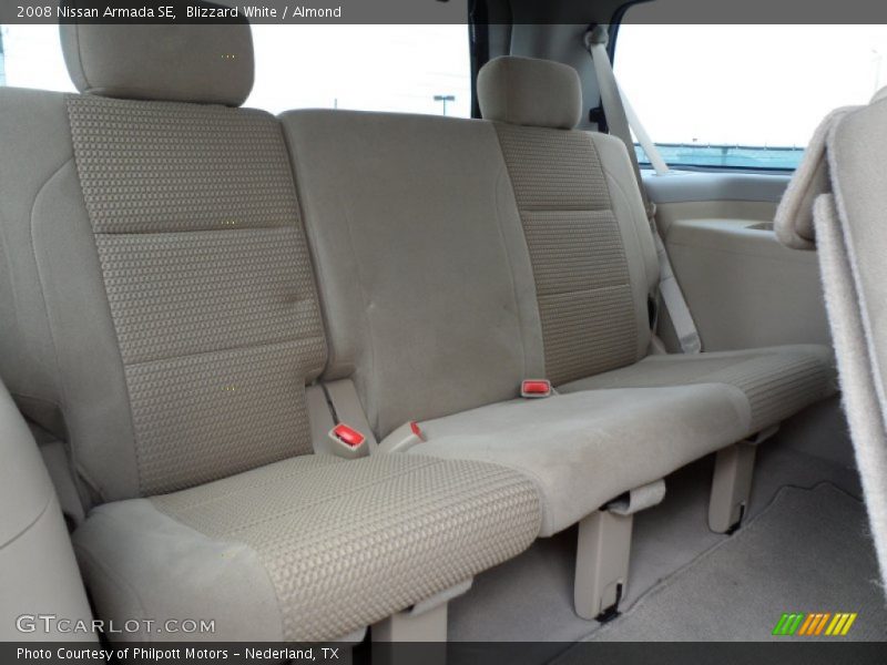 Blizzard White / Almond 2008 Nissan Armada SE