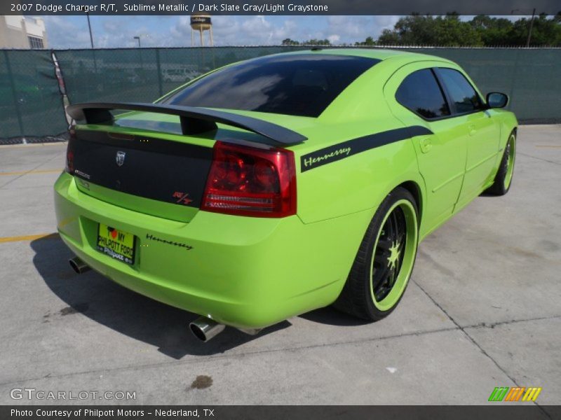 Sublime Metallic / Dark Slate Gray/Light Graystone 2007 Dodge Charger R/T