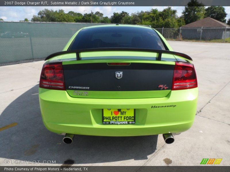 Sublime Metallic / Dark Slate Gray/Light Graystone 2007 Dodge Charger R/T