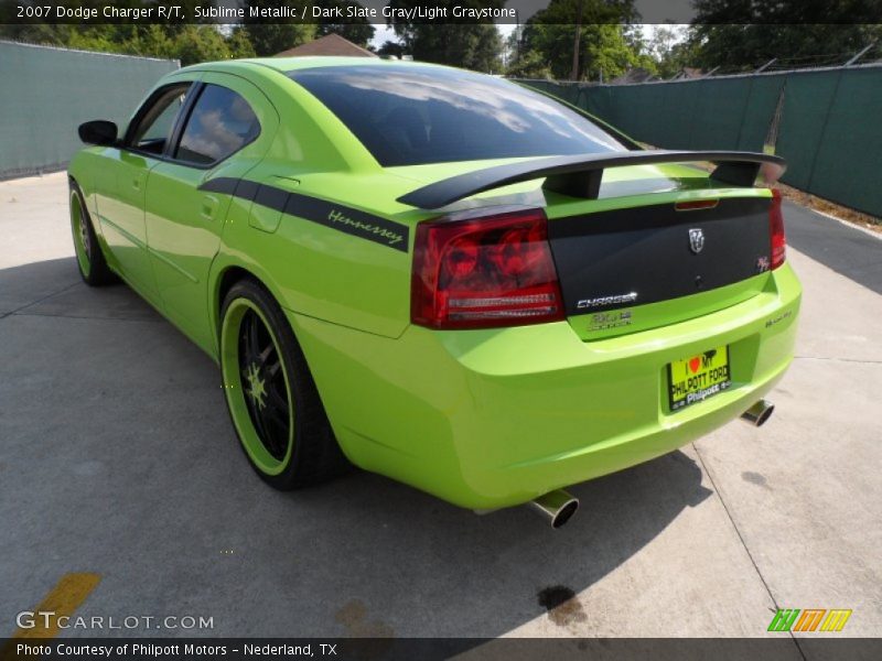 Sublime Metallic / Dark Slate Gray/Light Graystone 2007 Dodge Charger R/T
