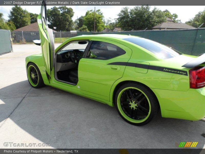 Sublime Metallic / Dark Slate Gray/Light Graystone 2007 Dodge Charger R/T