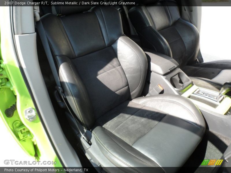 Sublime Metallic / Dark Slate Gray/Light Graystone 2007 Dodge Charger R/T