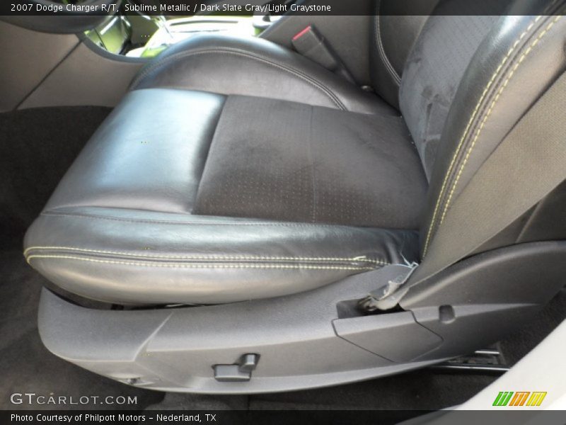 Sublime Metallic / Dark Slate Gray/Light Graystone 2007 Dodge Charger R/T