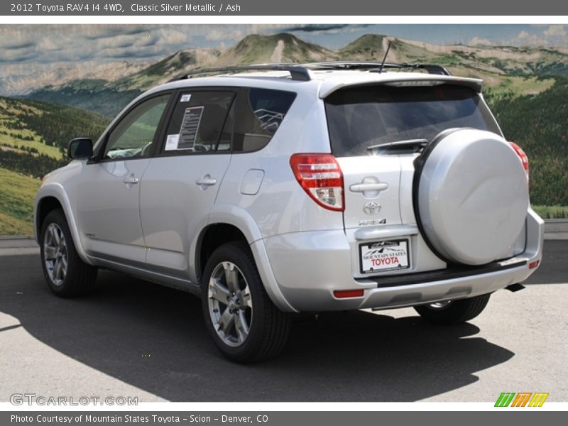Classic Silver Metallic / Ash 2012 Toyota RAV4 I4 4WD