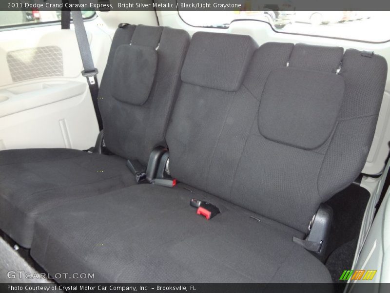 Bright Silver Metallic / Black/Light Graystone 2011 Dodge Grand Caravan Express