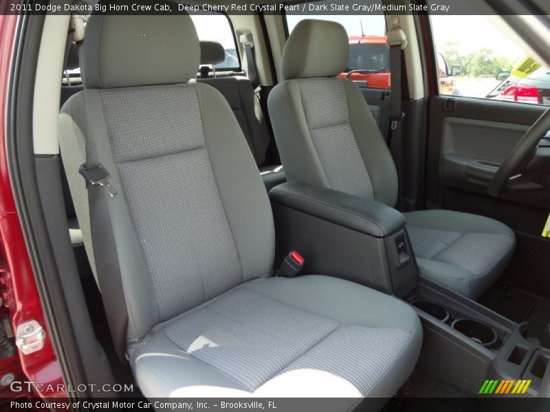 Deep Cherry Red Crystal Pearl / Dark Slate Gray/Medium Slate Gray 2011 Dodge Dakota Big Horn Crew Cab