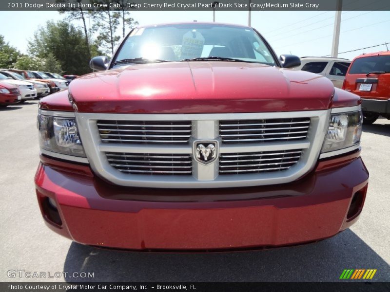 Deep Cherry Red Crystal Pearl / Dark Slate Gray/Medium Slate Gray 2011 Dodge Dakota Big Horn Crew Cab