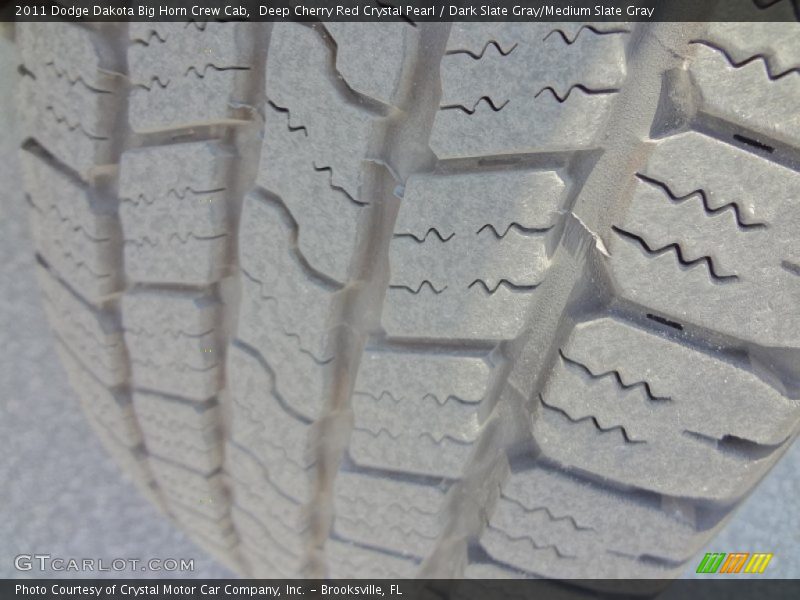Deep Cherry Red Crystal Pearl / Dark Slate Gray/Medium Slate Gray 2011 Dodge Dakota Big Horn Crew Cab