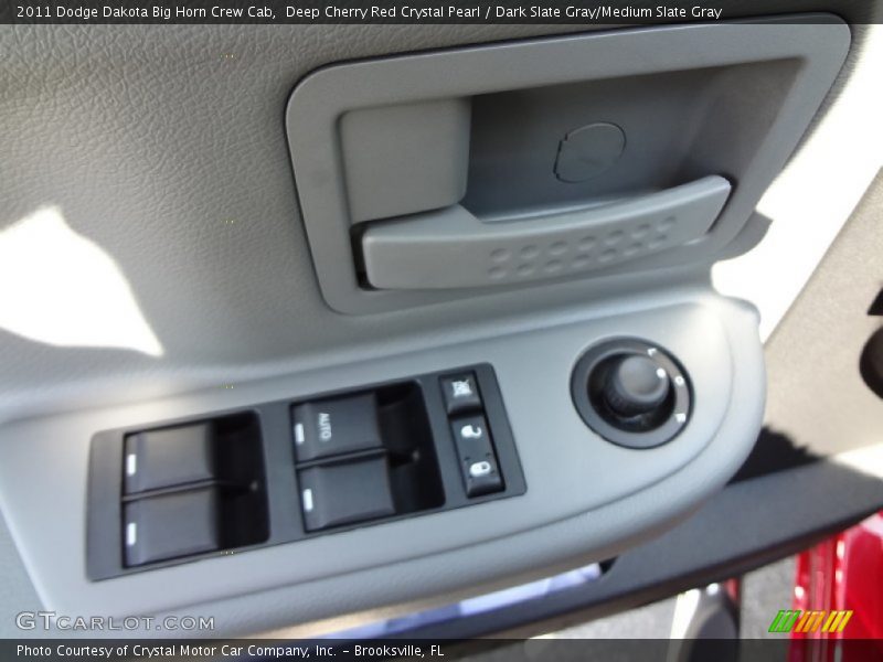 Deep Cherry Red Crystal Pearl / Dark Slate Gray/Medium Slate Gray 2011 Dodge Dakota Big Horn Crew Cab