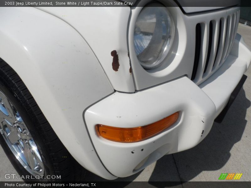 Stone White / Light Taupe/Dark Slate Gray 2003 Jeep Liberty Limited