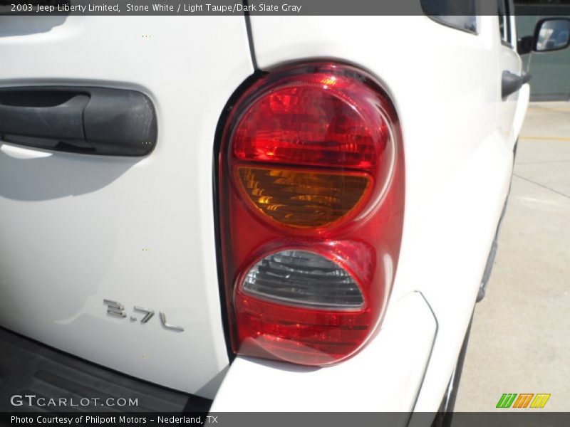 Stone White / Light Taupe/Dark Slate Gray 2003 Jeep Liberty Limited