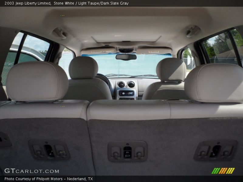 Stone White / Light Taupe/Dark Slate Gray 2003 Jeep Liberty Limited