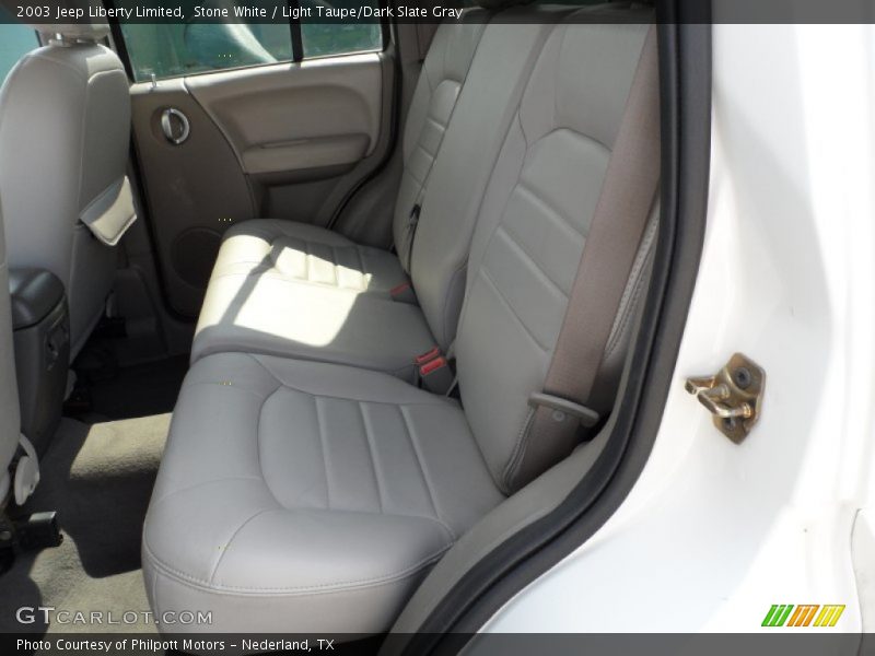 Stone White / Light Taupe/Dark Slate Gray 2003 Jeep Liberty Limited