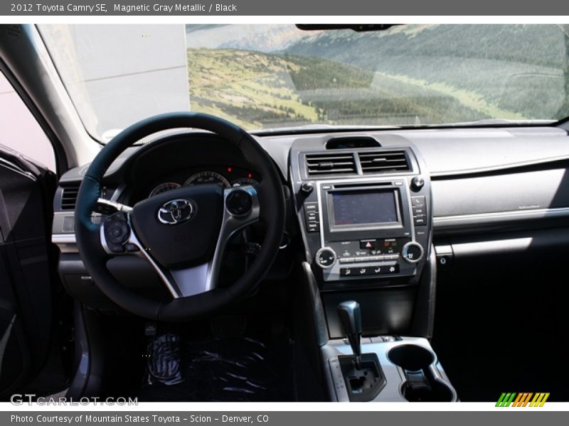 Magnetic Gray Metallic / Black 2012 Toyota Camry SE